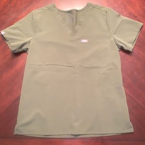 Figs Catarina scrub top Med